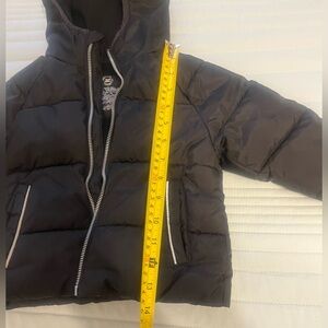 Kids Black Puffer Wonder Nation Jacket size 18-24 months
